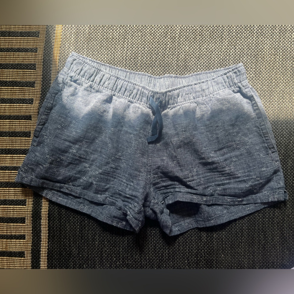 Patagonia Lightweight Hemp Shorts | Small | Indigo Blue Woven Look